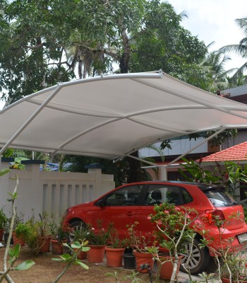 Dual Pole Indipendent Car Shade